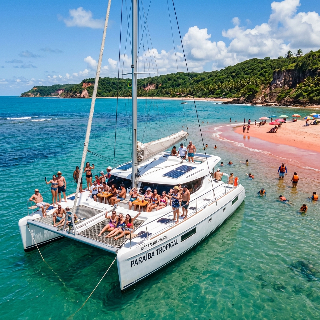 Catamarã de luxo